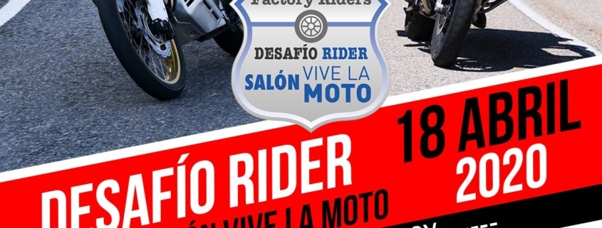 Desafio Rider Salon Vive la moto Madrid